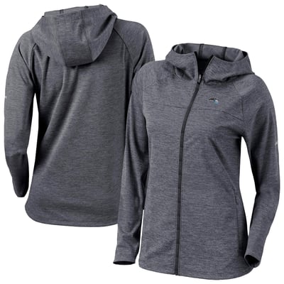  Orlando Magic Columbia Women's Omni-Wick Half Shot Full-Zip Hoodie - Black